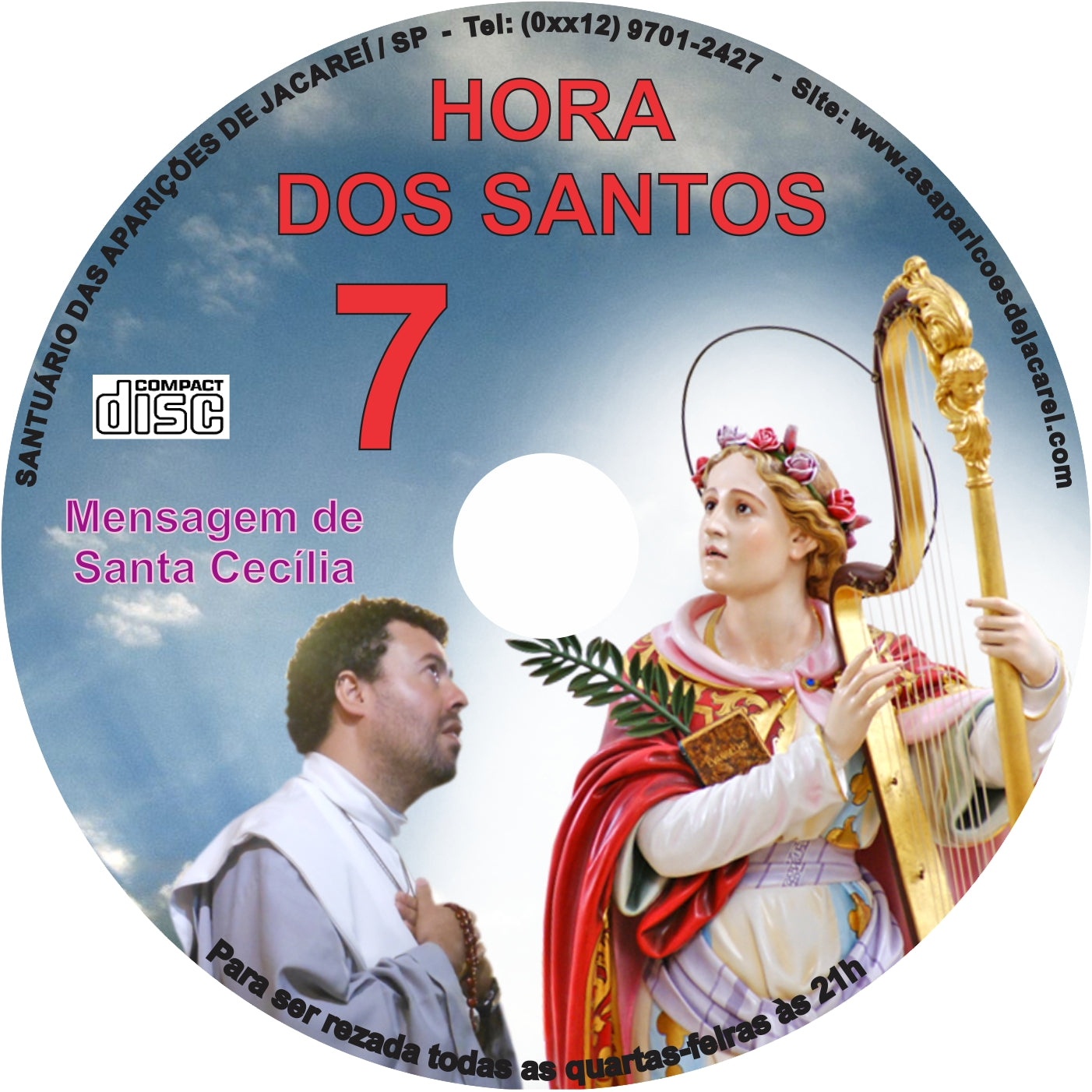 CD Hora dos Santos 7 CD Hora dos Santos 7